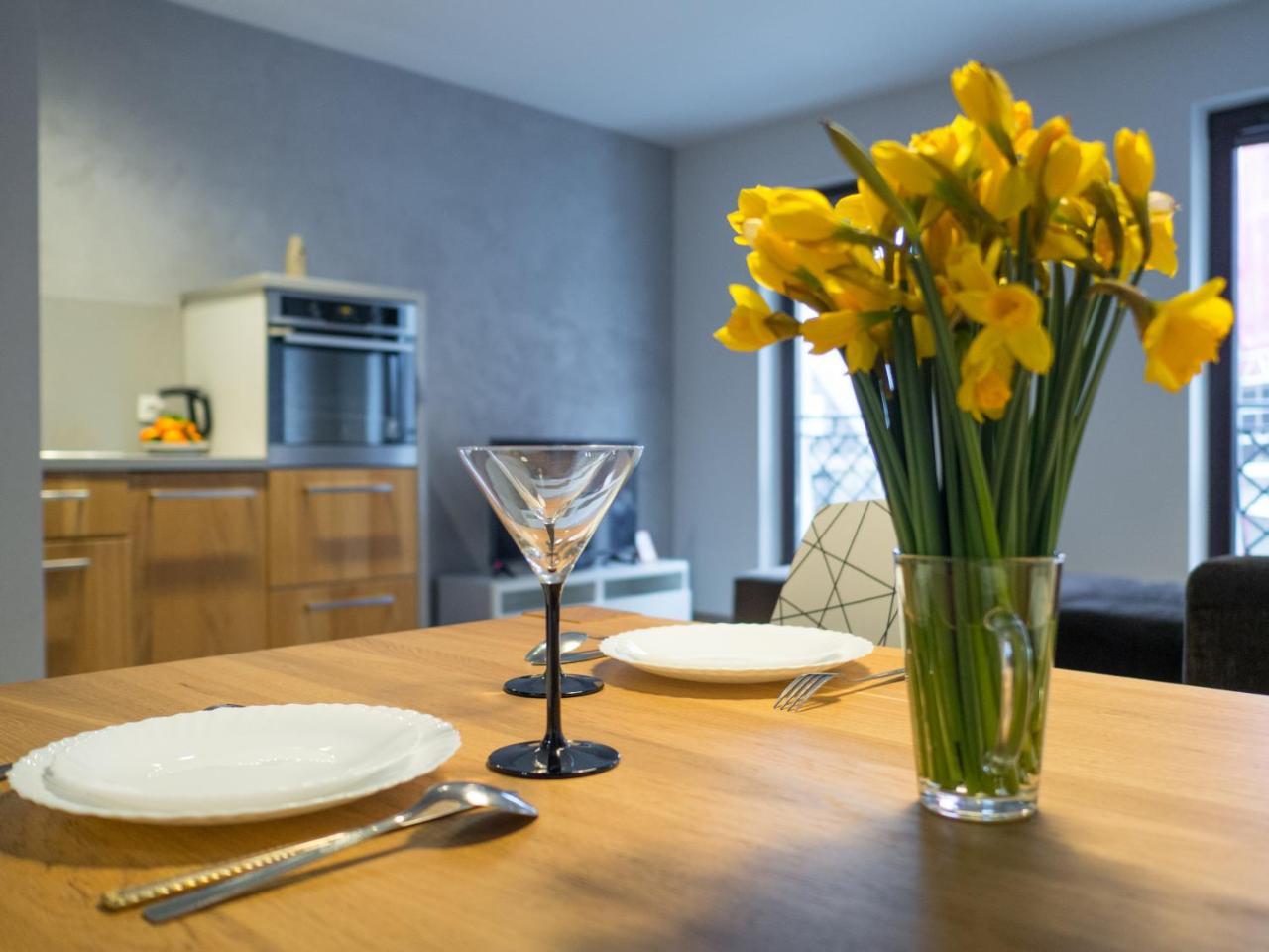 Great Apartament Mlynowa Apartment เบียวิสตอก ภายนอก รูปภาพ